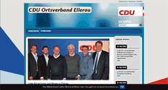 Desktop Screenshot of cdu-ellerau.de